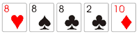 Jugadas de Poker Texas hold 'em - Trio